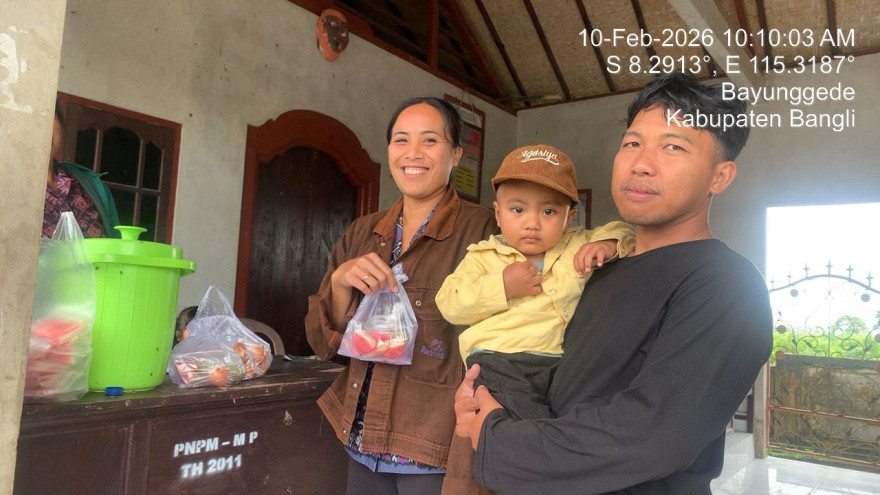 Kegiatan Posyandu Kamboja, BKB Ratna dan Posbindu Bulan Pebruari Tahun 2026