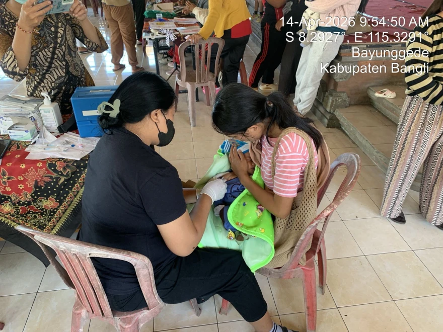 Kegiatan Posyandu Ratna 2, BKB Mawar 2 dan Posyandu Remaja Bulan April 2026